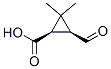 123620-81-5,Cyclopropanecarboxylic acid, 3-formyl-2,2-dimethyl-, cis- (9CI)