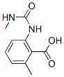 123633-27-2,Benzoic acid, 2-methyl-6-[[(methylamino)carbonyl]amino]- (9CI)