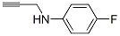 123685-60-9,Benzenamine, 4-fluoro-N-2-propynyl- (9CI)