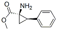 123806-63-3,Cyclopropanecarboxylic acid, 1-amino-2-phenyl-, methyl ester, (1R-trans)-