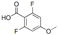 123843-65-2,2,6-DIFLUORO-4-METHOXYBENZOIC ACID