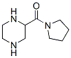 123866-43-3,Pyrrolidine, 1-(2-piperazinylcarbonyl)- (9CI)