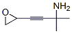 124067-41-0,3-Butyn-2-amine, 2-methyl-4-oxiranyl- (9CI)