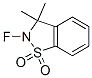 124170-23-6,2,3-DIHYDRO-3,3-DIMETHYL-2-FLUORO-1,2-BENZISOTHIAZOLE 1,1-DIOXIDE