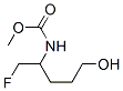 124211-05-8,Carbamic  acid,  [1-(fluoromethyl)-4-hydroxybutyl]-,  methyl  ester  (9CI)
