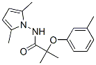 124237-27-0,N-(2,5-dimethylpyrrol-1-yl)-2-methyl-2-(3-methylphenoxy)propanamide