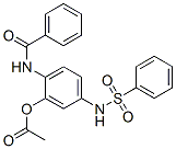 124400-45-9,BENZAMIDE, N-[2-(ACETYLOXY)-4-[(PHENYLSULFONYL)AMINO]PHENYL]-