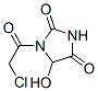 124443-51-2,2,4-Imidazolidinedione, 1-(chloroacetyl)-5-hydroxy- (9CI)