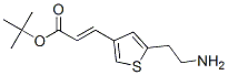 124499-25-8,TERT-BUTYL 3-[5-(2-AMINO-ETHYL)-THIOPHEN-3-YL]-ACRYLATE