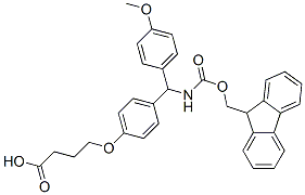 124504-64-9,FMOC-4-METHOXY-4'-(GAMMA-CARBOXYPROPYLOXY)-BENZHYDRYLAMINE