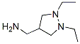 124526-82-5,4-Pyrazolidinemethanamine,  1,2-diethyl-