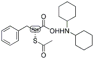 124735-40-6,2(R)-ACETYLTHIO-BENZENEPROPANOIC ACID N-CYCLOHEXYLCYCLOHEXANAMINE