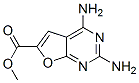 124738-77-8,Furo[2,3-d]pyrimidine-6-carboxylic acid, 2,4-diamino-, methyl ester (9CI)