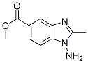 124839-55-0,1H-Benzimidazole-5-carboxylicacid,1-amino-2-methyl-,methylester(9CI)