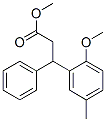124937-62-8,Methyl 3-(2-methoxy-5-methylphenyl)-3-phenylpropionate