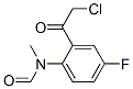 124958-76-5,Formamide,  N-[2-(chloroacetyl)-4-fluorophenyl]-N-methyl-  (9CI)