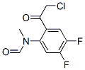 124959-06-4,Formamide,  N-[2-(chloroacetyl)-4,5-difluorophenyl]-N-methyl-  (9CI)