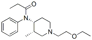 125080-84-4,N-[(3S,4R)-1-(2-ethoxyethyl)-3-methyl-4-piperidyl]-N-phenyl-propanamid e
