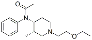 125080-87-7,N-[(3S,4R)-1-(2-ethoxyethyl)-3-methyl-4-piperidyl]-N-phenyl-acetamide
