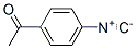 125192-28-1,Ethanone, 1-(4-isocyanophenyl)- (9CI)