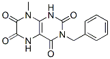 125322-77-2,2,4,6,7(1H,3H)-Pteridinetetrone,  5,8-dihydro-8-methyl-3-(phenylmethyl)-
