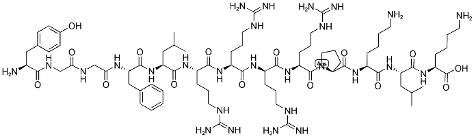 125357-12-2,H-TYR-GLY-GLY-PHE-LEU-ARG-ARG-D-ARG-ARG-PRO-LYS-LEU-LYS-OH
