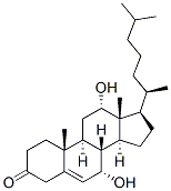 1254-03-1,7 alpha,12 alpha-dihydroxy-5-cholesten-3-one