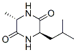 125410-18-6,2,5-Piperazinedione,3-methyl-6-(2-methylpropyl)-,trans-(9CI)