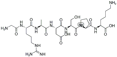 125455-58-5,GLY-ARG-ALA-ASP-SER-PRO-LYS