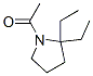 125573-94-6,Pyrrolidine, 1-acetyl-2,2-diethyl- (9CI)