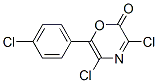 125850-01-3,2H-1,4-Oxazin-2-one,  3,5-dichloro-6-(4-chlorophenyl)-