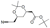 125971-94-0,(4R,6R)-tert-Butyl-6-cyanomethyl-2,2-dimethyl-1,3-dioxane-4-acetate