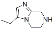 126052-27-5,Imidazo[1,2-a]pyrazine, 3-ethyl-5,6,7,8-tetrahydro- (9CI)