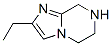 126052-32-2,Imidazo[1,2-a]pyrazine, 2-ethyl-5,6,7,8-tetrahydro- (9CI)