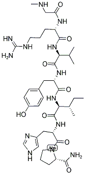 126112-22-9,SAR-ARG-VAL-TYR-ILE-HIS-PRO-NH2