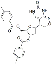 126128-41-4,6-(3,5-DI-O-(P-TOLUOYL)-BETA-D-2-DEOXYRIBOFURANOSYL)-3,4-DIHYDRO-8H-PYRIMIDO[4,5-C][1,2]OXAZIN-7-ONE