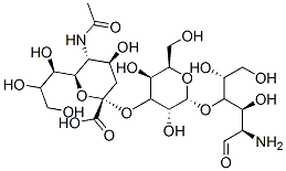 126151-66-4,(2S,4S,5R,6R)-5-acetamido-2-[(2R,3R,4S,5S,6R)-2-[(2R,3R,4R,5R)-5-amino-1,2,4-trihydroxy-6-oxo-hexan-3-yl]oxy-3,5-dihydroxy-6-(hydroxymethyl)oxan-4-yl]oxy-4-hydroxy-6-[(1R,2R)-1,2,3-trihydroxypropyl]oxane-2-carboxylic acid
