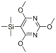 126327-72-8,Pyrimidine, 2,4,6-trimethoxy-5-(trimethylsilyl)- (9CI)