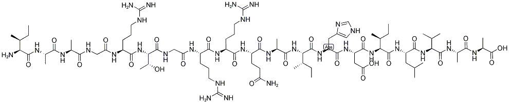 126370-52-3,H-ILE-ALA-ALA-GLY-ARG-THR-GLY-ARG-ARG-GLN-ALA-ILE-HIS-ASP-ILE-LEU-VAL-ALA-ALA-OH