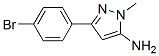 126417-84-3,5-(4-BROMO-PHENYL)-2-METHYL-2H-PYRAZOL-3-YLAMINE