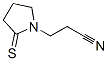 126524-10-5,1-Pyrrolidinepropanenitrile,  2-thioxo-