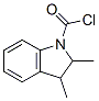 126535-39-5,1H-Indole-1-carbonyl chloride, 2,3-dihydro-2,3-dimethyl- (9CI)
