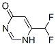 126538-89-4,4(1H)-Pyrimidinone, 6-(difluoromethyl)- (9CI)