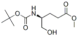 126587-35-7,(S)-METHYL 4-(TERT-BUTOXYCARBONYLAMINO)-5-HYDROXYPENTANOATE