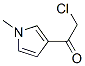 126624-55-3,Ethanone, 2-chloro-1-(1-methyl-1H-pyrrol-3-yl)- (9CI)