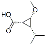 126639-20-1,Cyclopropanecarboxylic acid, 2-methoxy-3-(1-methylethyl)-, (1alpha,2ba,3ba)- (9CI)