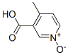126727-55-7,3-Pyridinecarboxylicacid,4-methyl-,1-oxide(9CI)