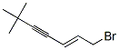 126764-15-6,1-Bromo-6,6-dimethyl-2-hepten-4-yne