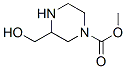 126766-56-1,1-Piperazinecarboxylicacid,3-(hydroxymethyl)-,methylester(9CI)