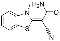 126772-94-9,Acetamide, 2-cyano-2-(3-methyl-2(3H)-benzothiazolylidene)- (9CI)